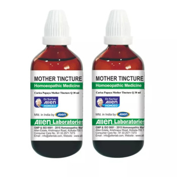 Allen Labs Carica Papaya 1X (Q) (30ml, Pack of 2)