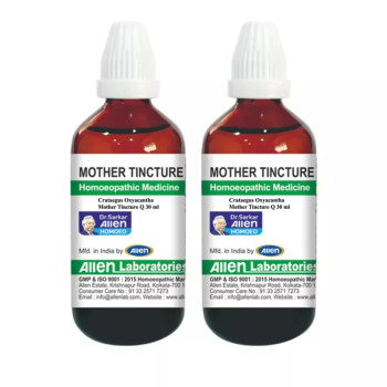 Allen Labs Crataegus Oxyacantha 1X (Q) (30ml, Pack of 2)