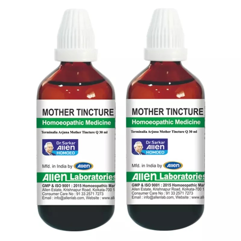 Allen Labs Terminalia Arjuna 1X (Q) (30ml, Pack of 2)