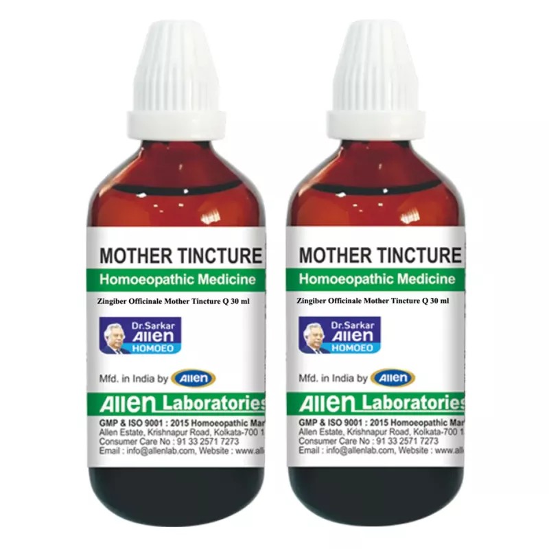 Allen Labs Zingiber Officinale 1X (Q) (30ml, Pack of 2)