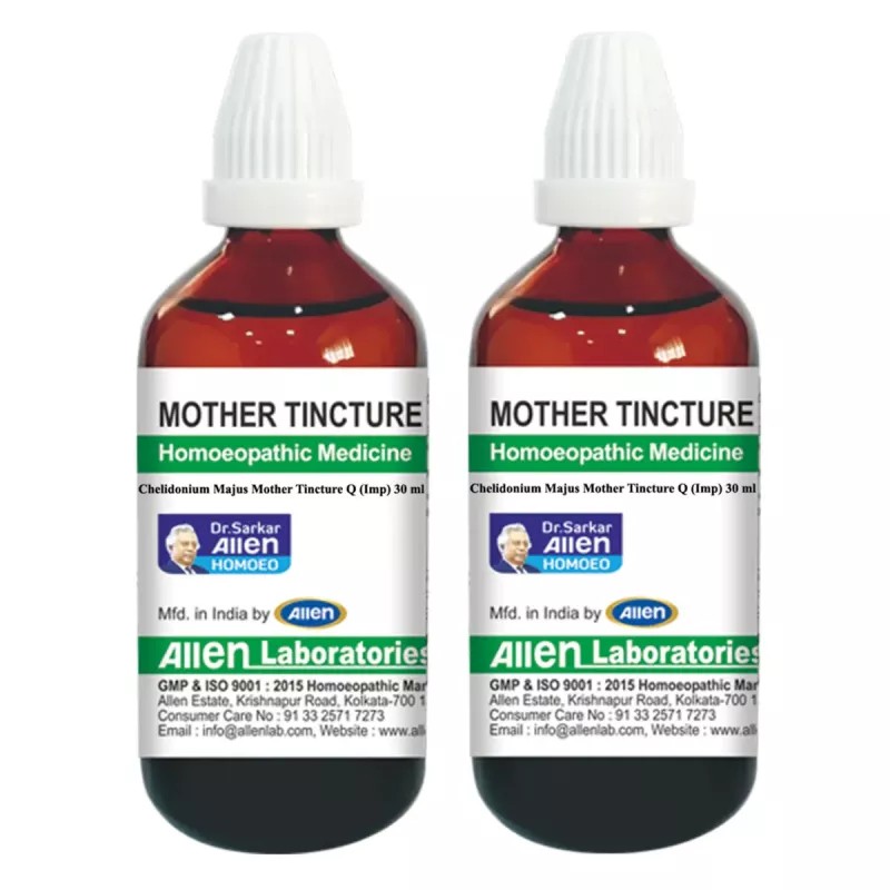 Allen Labs Chelidonium Majus 1X (Q) (30ml, Pack of 2)