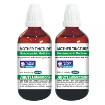 Allen Labs Thuja Occidentalis 1X (Q) (30ml, Pack of 2)