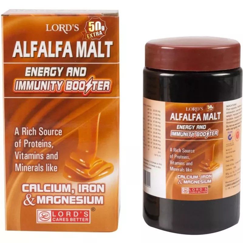 Lords Alfalfa Malt (Extra 50gm) (450g)