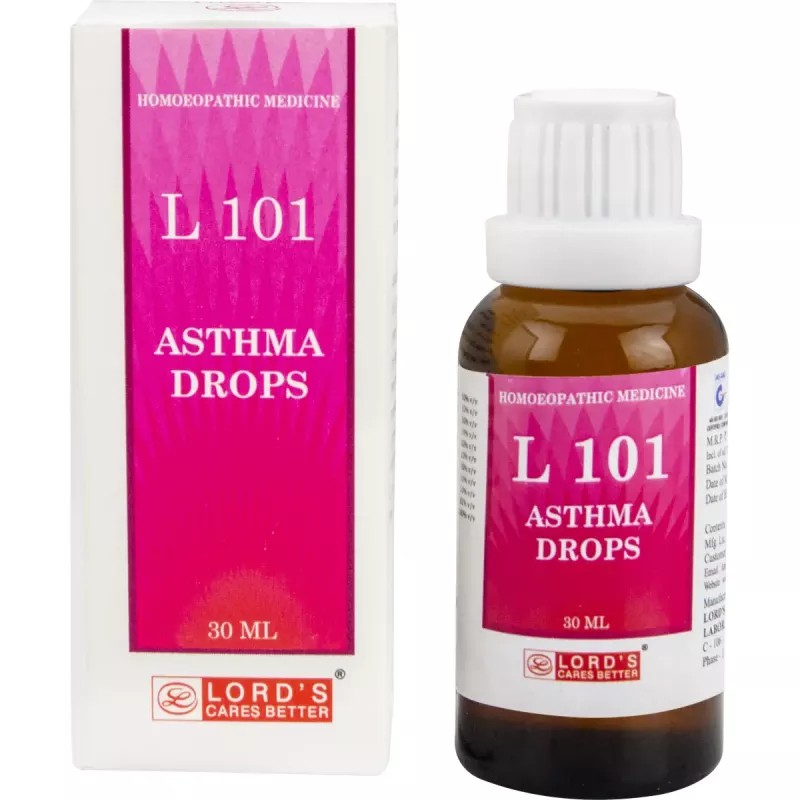 Lords L 101 Asthma Drops (30ml)