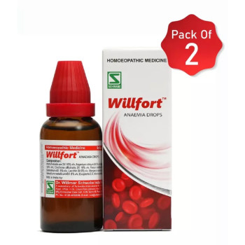 Willmar Schwabe India Willfort Anemia Drops (30ml, Pack of 2)