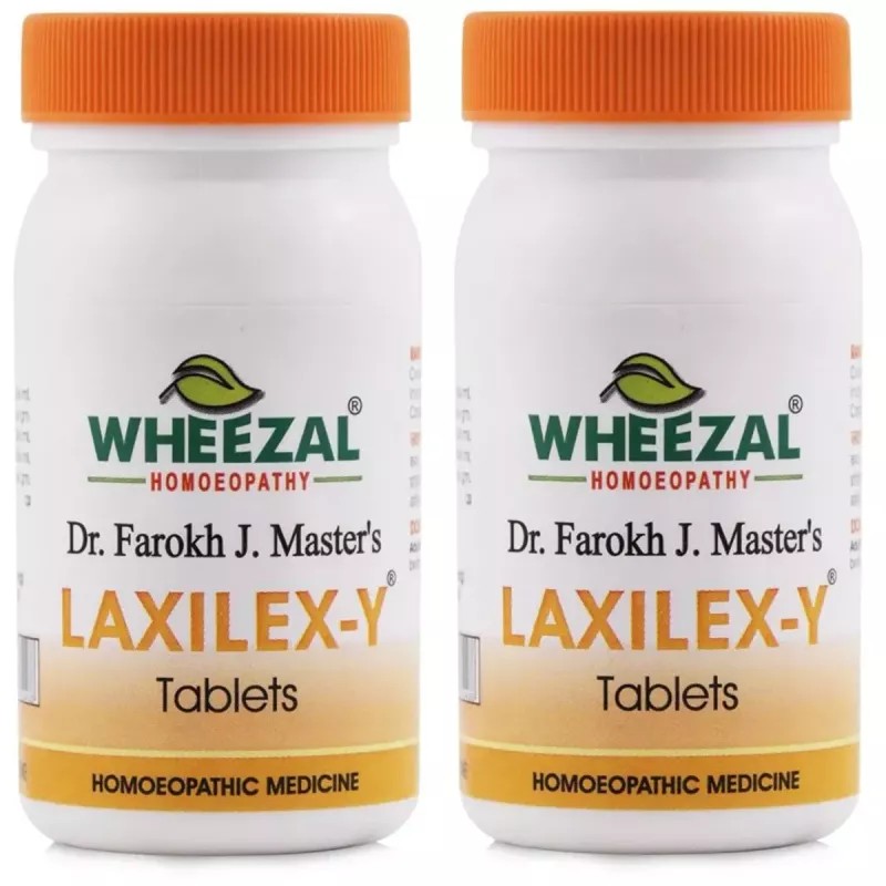 Wheezal Laxilex-Y Tablets (200tab, Pack of 2)
