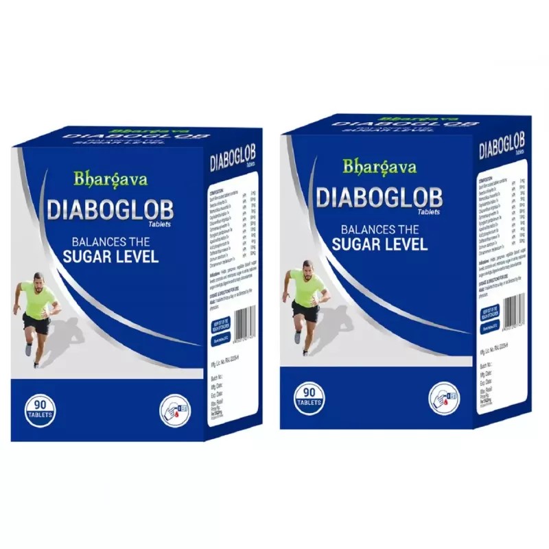 Bhargava Diaboglob Tablet (90tab, Pack of 2)