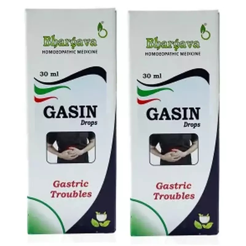 Bhargava Gasin Drops(Minims 49) (30ml, Pack of 2)