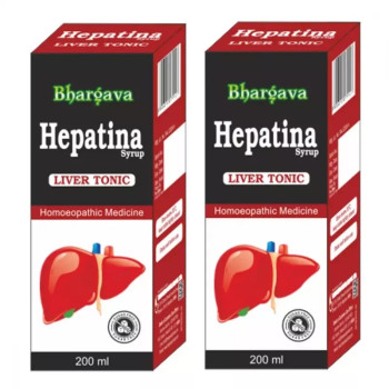 Bhargava Hepatina Syrup (200ml, Pack of 2)