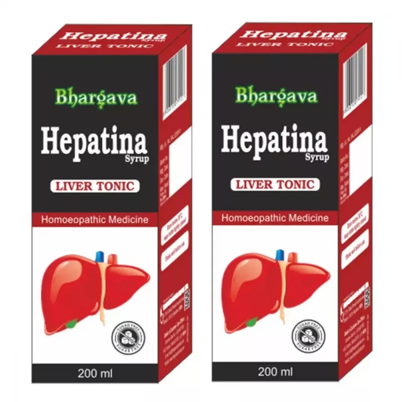 Bhargava Hepatina Syrup (200ml, Pack of 2)