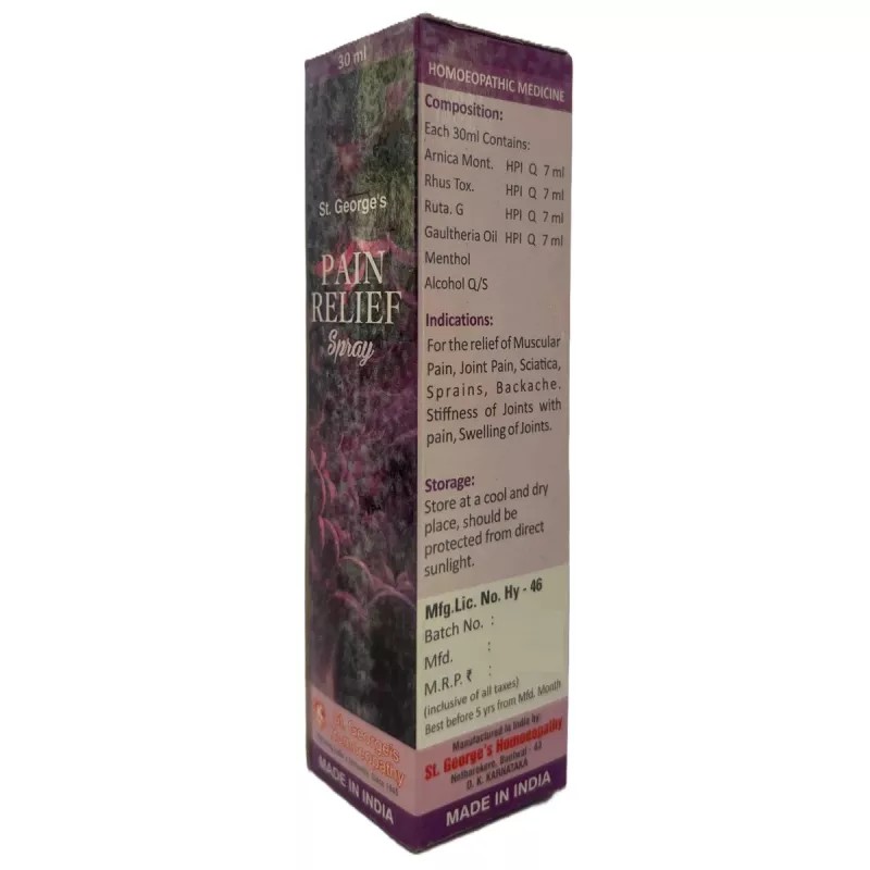 St. George Pain Relief Spray (30ml)