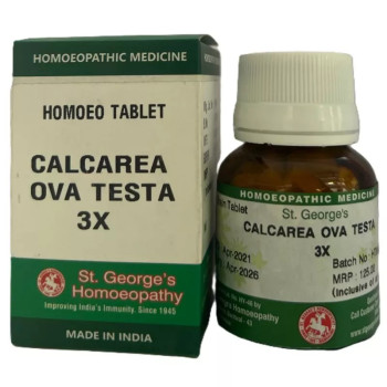 St. George Calcarea Ova Testa 3X (30g)