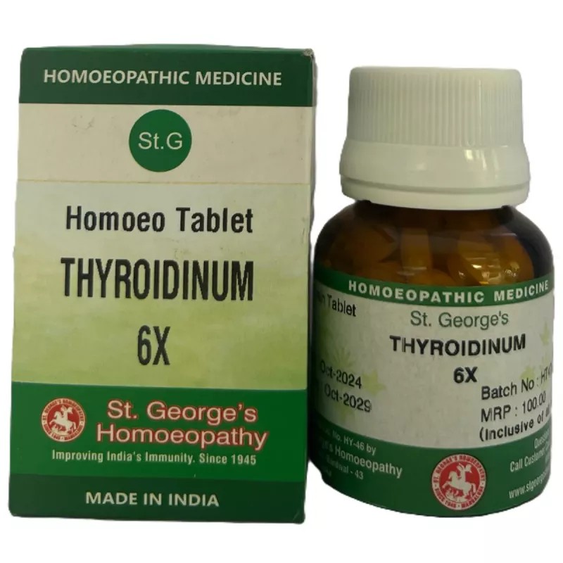 St. George Thyroidinum 6X 3X (30g)