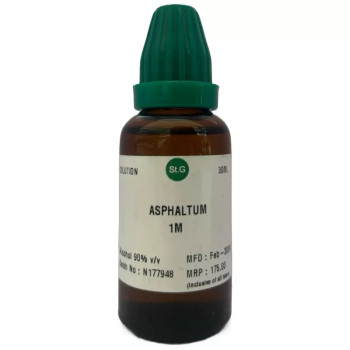 St. George Asphaltum 1M (1000 CH) (30ml)