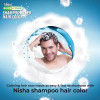 Nisha 5 Minutes Quick Hair Color Shampoo Original Black Each Box (90ml Colorant + 90ml Developer) (1Pack)