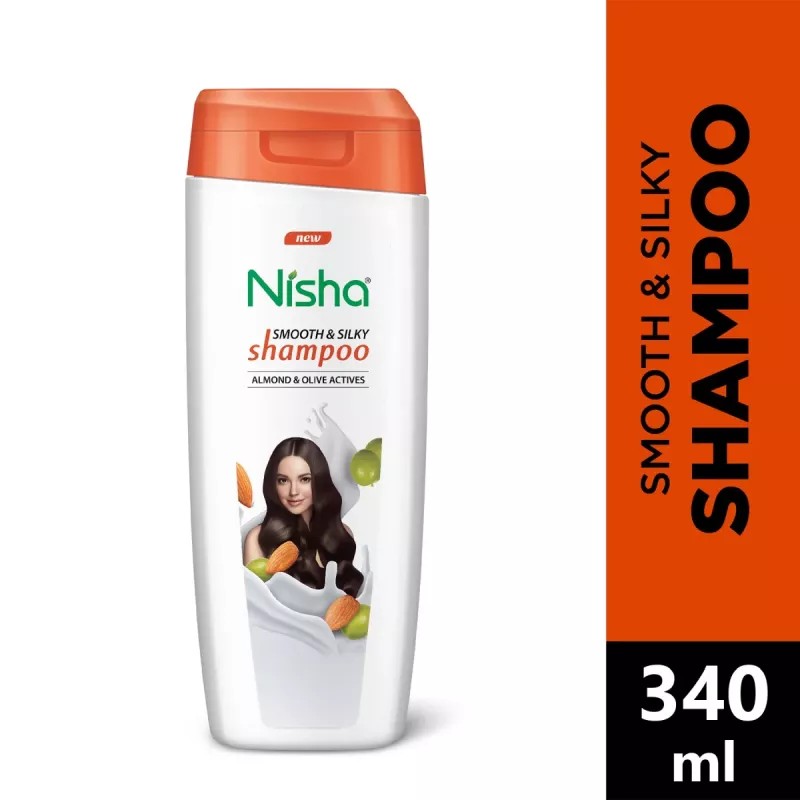 Nisha Almond & Olive Actives Shampoo (340ml)