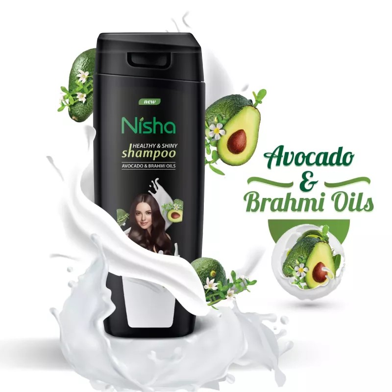 Nisha Avocado & Brahmi Shampoo And Conditioner Combo (Each 180ml) (1Pack)