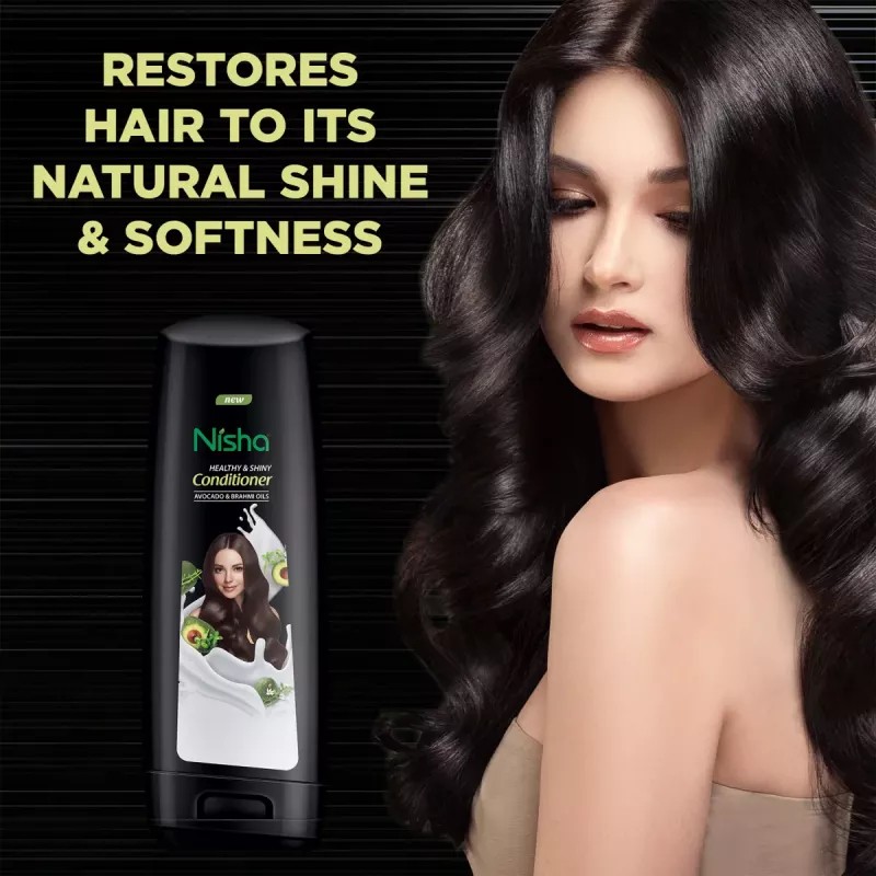 Nisha Avocado & Brahmi Shampoo And Conditioner Combo (Each 180ml) (1Pack)