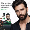 Nisha Beard Cream Color For Men 101 Original Black (Developer 60g + Colorant 60ml) (120g)