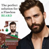 Nisha Beard Cream Color For Men 104 Natural Brown (Developer 60g + Colorant 60ml) (120g)