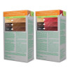 Nisha Creme Hair Color Combo Golden Blonde And Flame Red (Each (Color Cream 60g + Developer 60 + Conditioner 6ml) (1Pack)