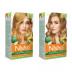 Nisha Creme Hair Color Combo Golden Blonde And Honey Blonde (Each (Color Cream 60g + Developer 60 + Conditioner 6ml) (1Pack)
