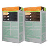 Nisha Creme Hair Color Combo Natural Black And Dark Brown (Each (Color Cream 60g + Developer 60 + Conditioner 6ml) (1Pack)