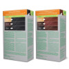 Nisha Creme Hair Color Combo Natural Black And Mahogany (Each (Color Cream 60g + Developer 60 + Conditioner 6ml) (1Pack)