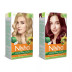 Nisha Creme Hair Color Combo Ultra Blonde And Burgundy (Each (Color Cream 60g + Developer 60 + Conditioner 6ml) (1Pack)