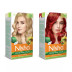 Nisha Creme Hair Color Combo Ultra Blonde And Flame Red (Each (Color Cream 60g + Developer 60 + Conditioner 6ml) (1Pack)
