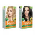 Nisha Creme Hair Color Combo Ultra Blonde And Natural Black (Each (Color Cream 60g + Developer 60 + Conditioner 6ml) (1Pack)
