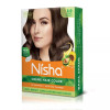 Nisha Creme Hair Color Dark Brown And Pink Hibiscus Hair Serum (Hair Color Developer 20g + Colorant 20ml) + 100ml Serum) (1Pack)
