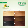 Nisha Creme Hair Color Golden Blonde And Pro Vitamin Hair Serum (Hair Color Developer 60g + Colorant 60ml + Conditioner 6ml) + 100ml Serum) (1Pack)