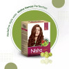Nisha Henna Based Hair Color Natural Black And Red Brown Combo (Natural Black 1 Carton Contain 6 N Each 10g + Red Brown 1 Carton Contain 6 N Each 15g) (1Pack)