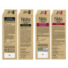 Nisha Henna Based Hair Color Natural Black And Red Brown Combo (Natural Black 1 Carton Contain 6 N Each 10g + Red Brown 1 Carton Contain 6 N Each 15g) (1Pack)