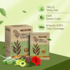 Nisha Nature Mate Henna Based Hair Color Dark Brown Powder (60g, Pack of 3)