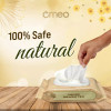Omeo Calendula Refreshing Wipes (15cmX20cm) (25pcs, Pack of 2)