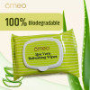Omeo Aloe Vera Refreshing & Calendula Wipes Combo (Each 25 Pcs)(15cmX20cm) (1Pack)