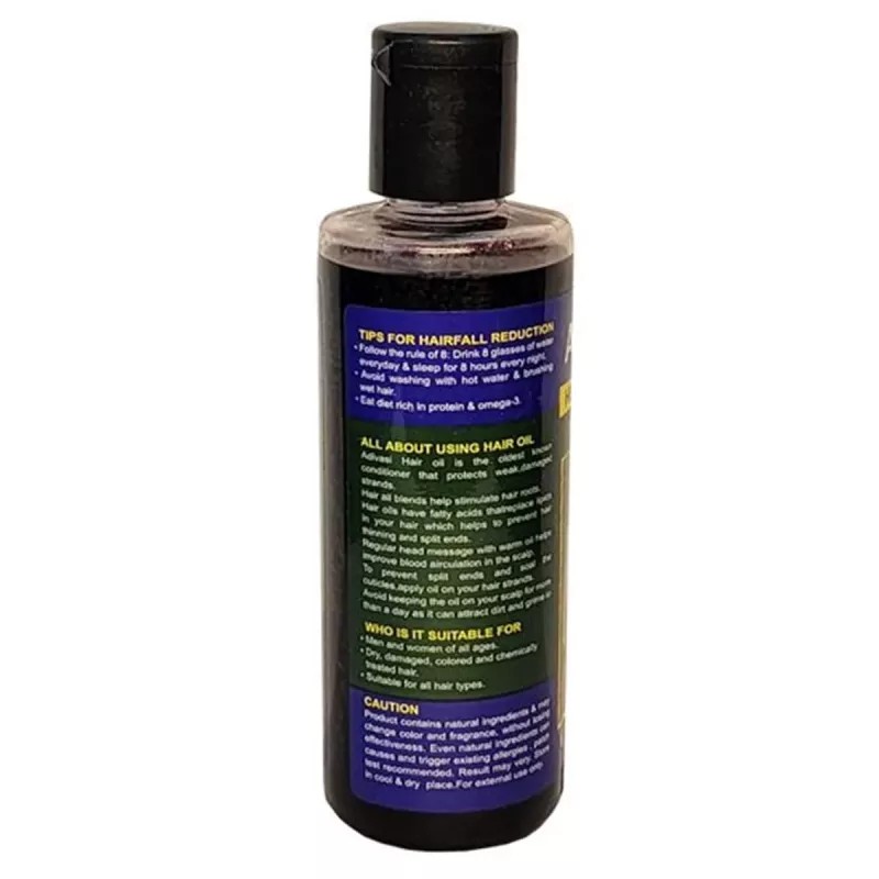 Adivasi Herbal Hair Oil & Herbal Shampoo (Each 100ml) (1Pack)