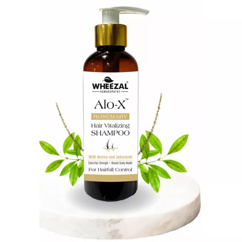 Wheezal Alo-X Hair Vitalizing Shampoo (100ml)