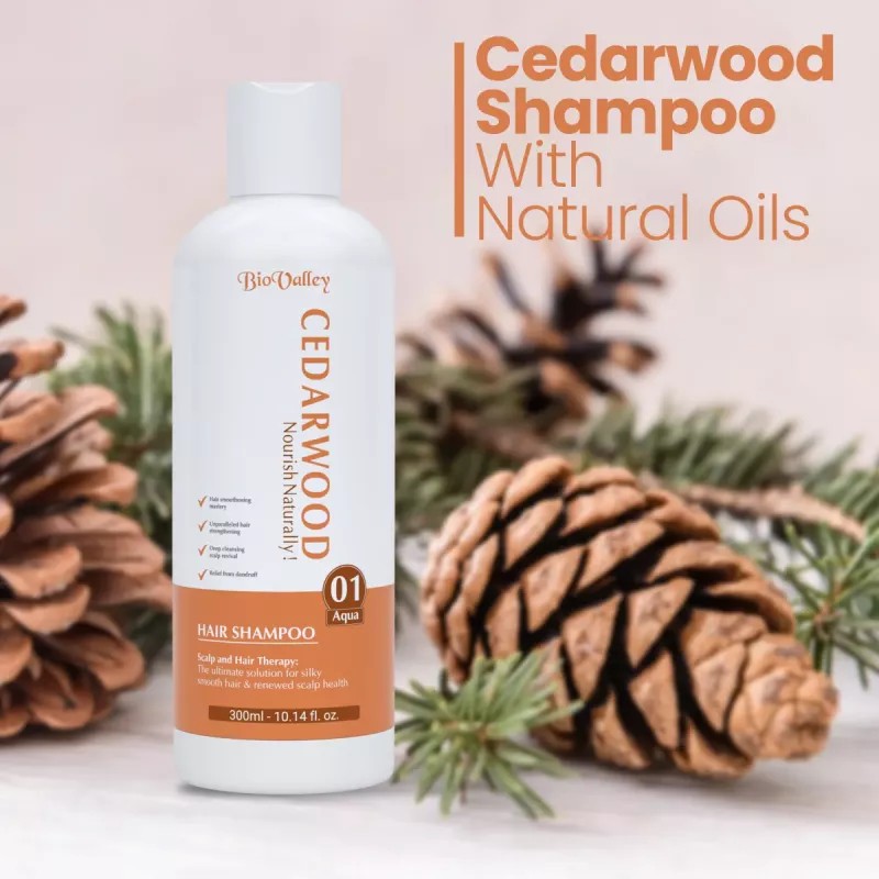 Bio Valley Cedarwood Hair Shampoo (300ml)