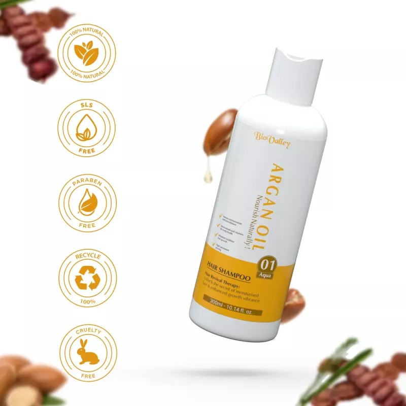 Bio Valley Argan Oil Hair Shampoo (300ml)