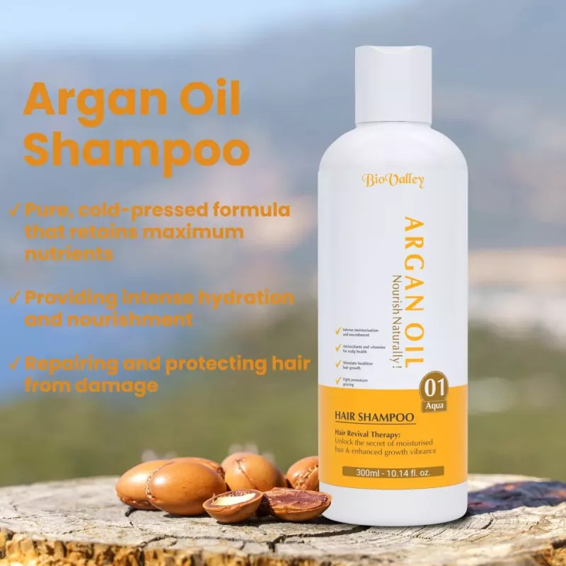Bio Valley Argan Oil Hair Shampoo (300ml)