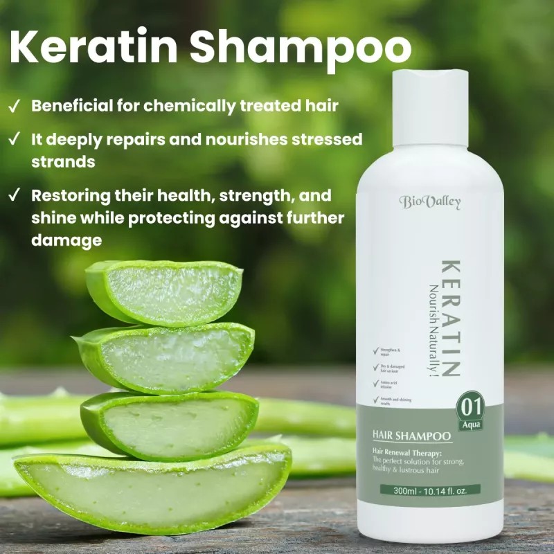 Bio Valley Keratin Hair Shampoo (300ml)