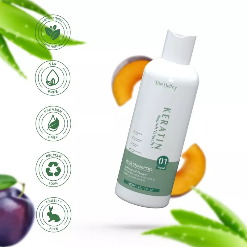Bio Valley Keratin Hair Shampoo (300ml)