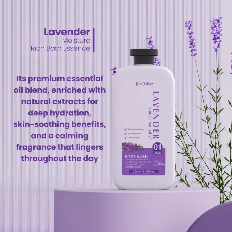 Bio Valley Lavender Body Wash (250ml)