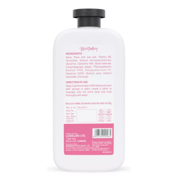 Bio Valley Rose With Sea Salt Body Wash (250ml)