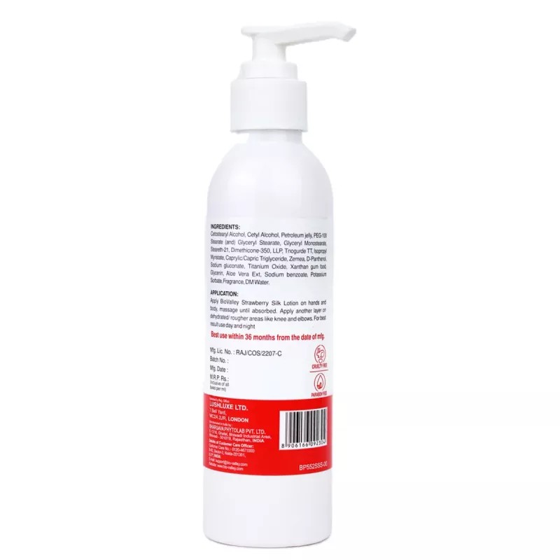 Bio Valley Strawberry Silk Body Lotion (200ml)