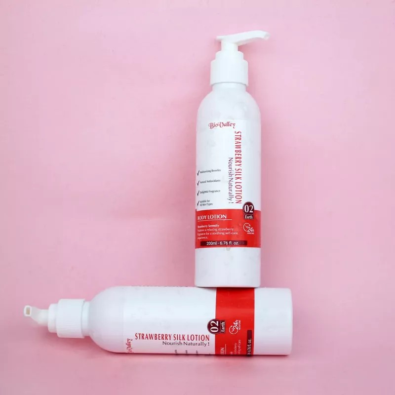 Bio Valley Strawberry Silk Body Lotion (200ml)