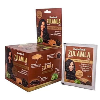 Hamdard Zulamla Herbal Hair Pack Sachet (Each 20g) (20Sachet)